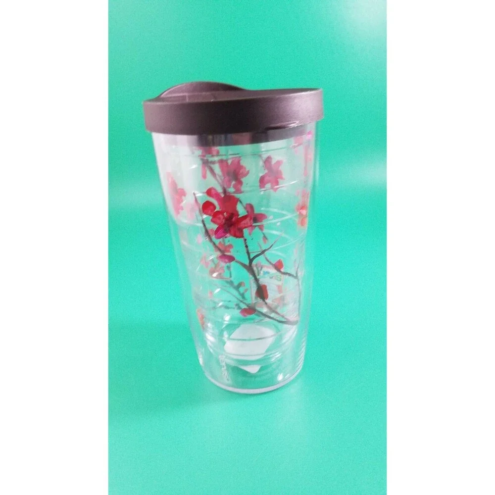 Tervis 16 Oz Springtime Blossom Tumbler, unused.